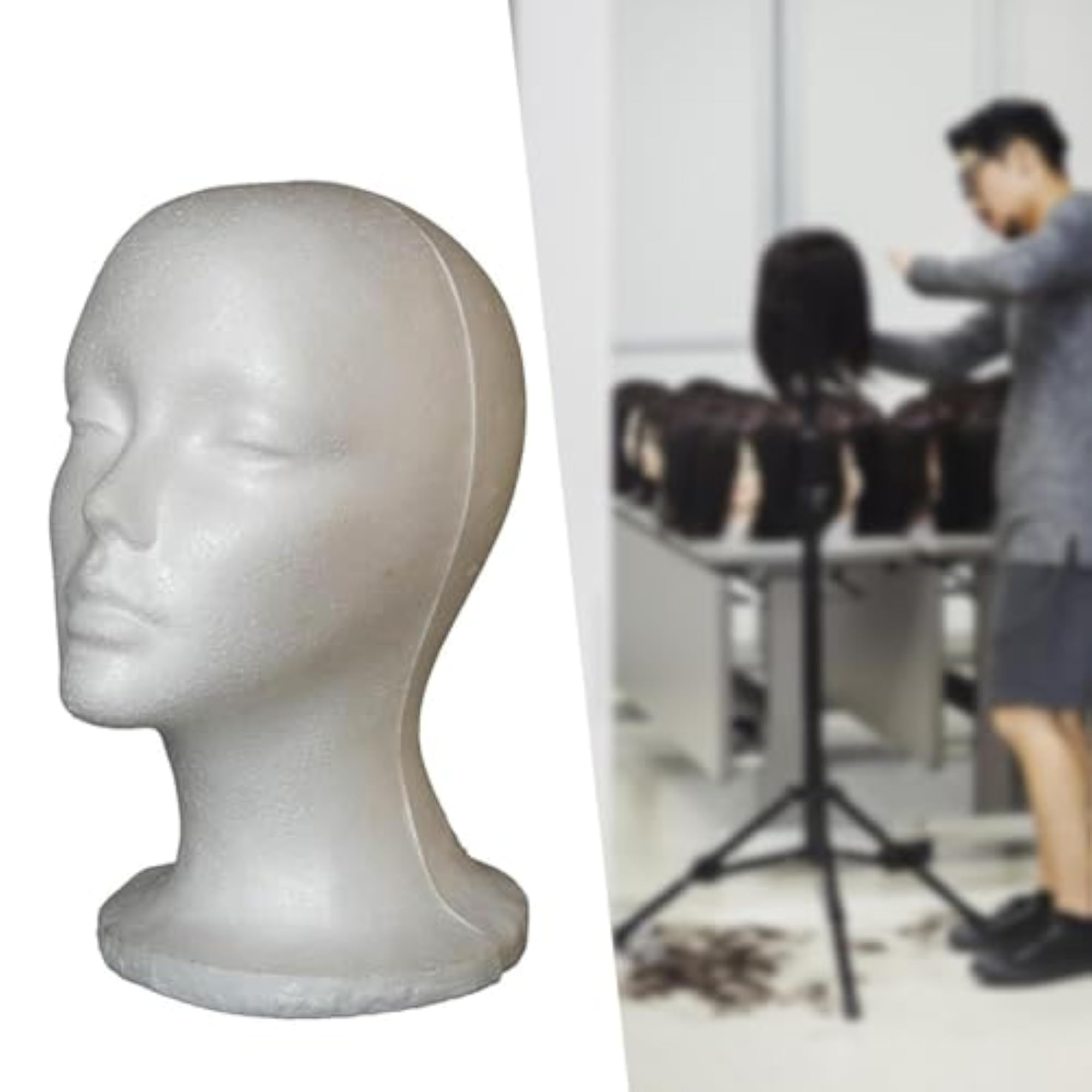 Head Display Stand for Headset and Headwear